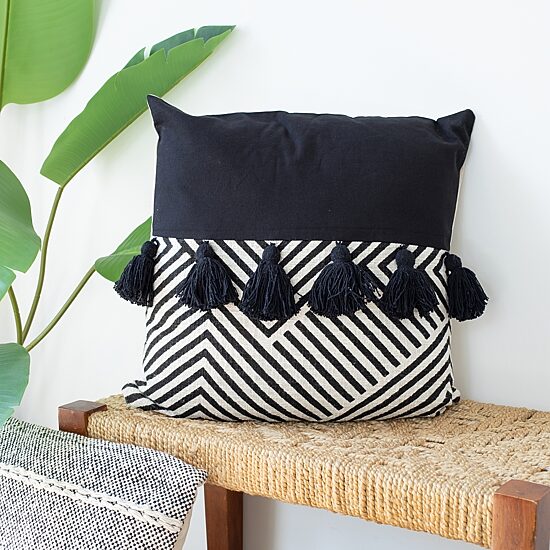 LR Home Joe Chev Set 2 Square Throw Pillow