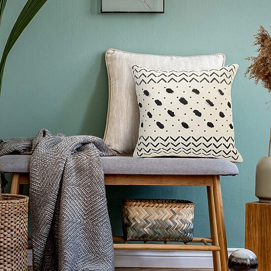 LR Home Ari Trib Set 2 Square Throw Pillow