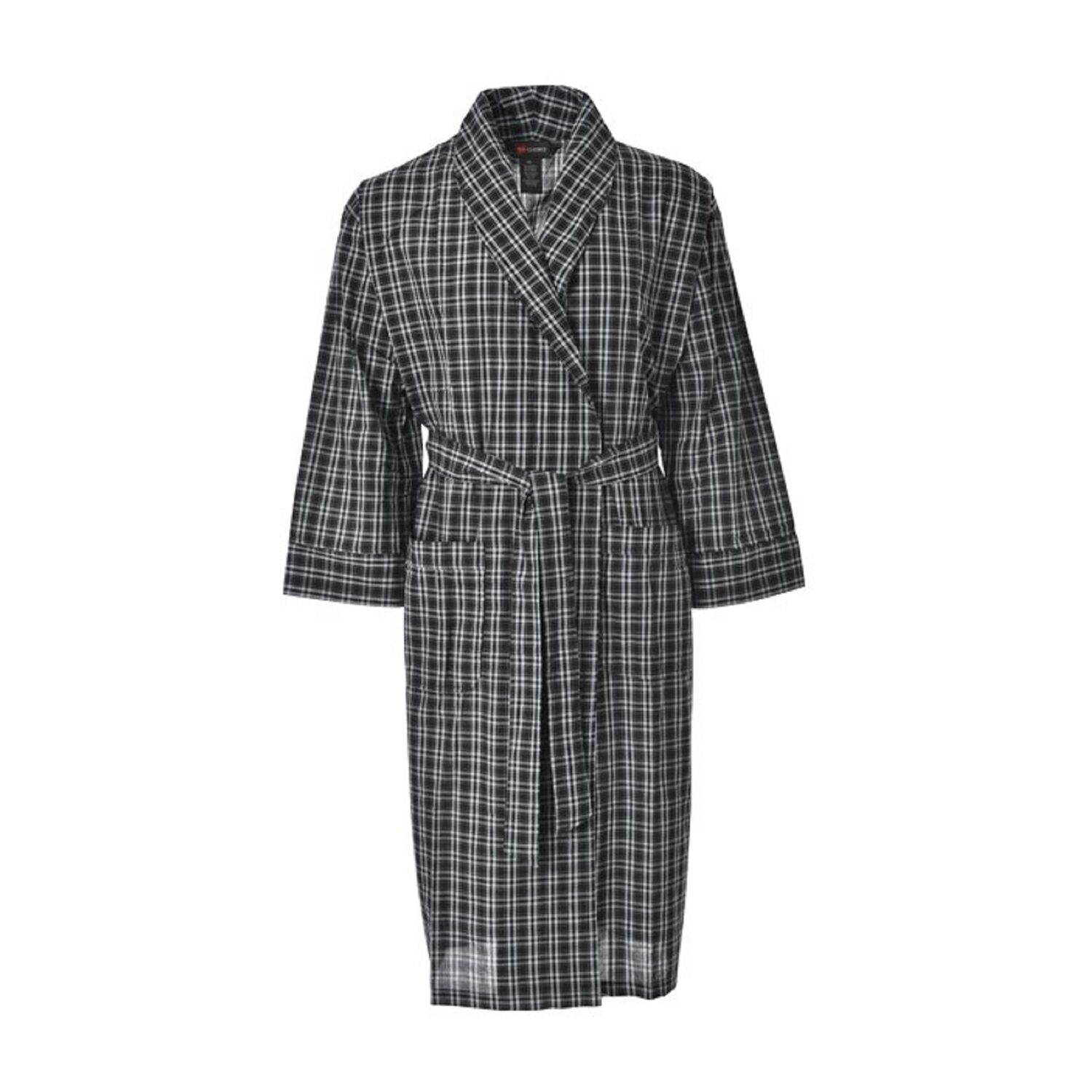 Hanes Mens Mid Length Long Sleeve Robe