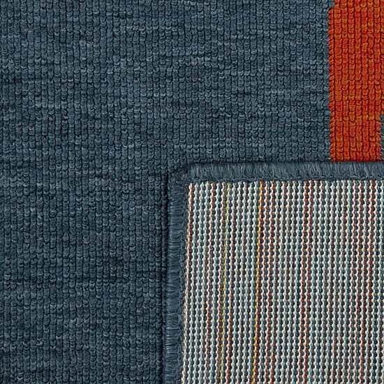 LR Home Swirl 24"X36" Indoor Outdoor Rectangular Accent Rug