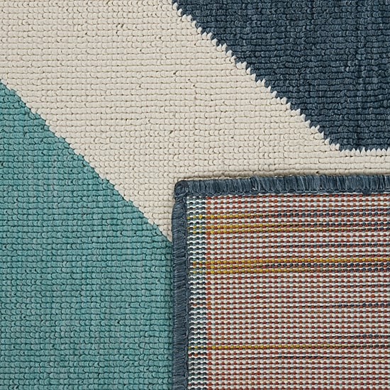 LR Home Modern Geometric 24"X36" Indoor Outdoor Rectangular Accent Rug