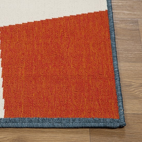 LR Home Modern Geometric 24"X36" Indoor Outdoor Rectangular Accent Rug