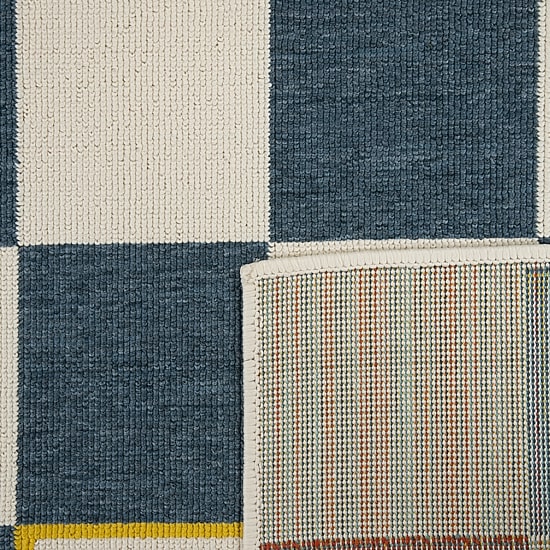 LR Home Checkered Indoor Outdoor Rectangular Area Rug