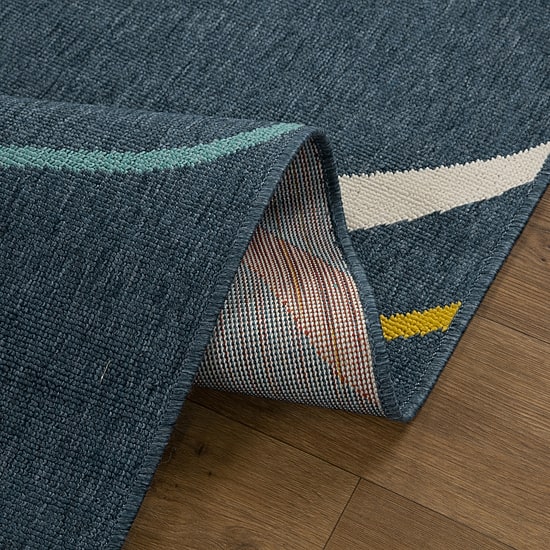 LR Home Mapa Swirl Indoor Outdoor Rectangular Area Rug