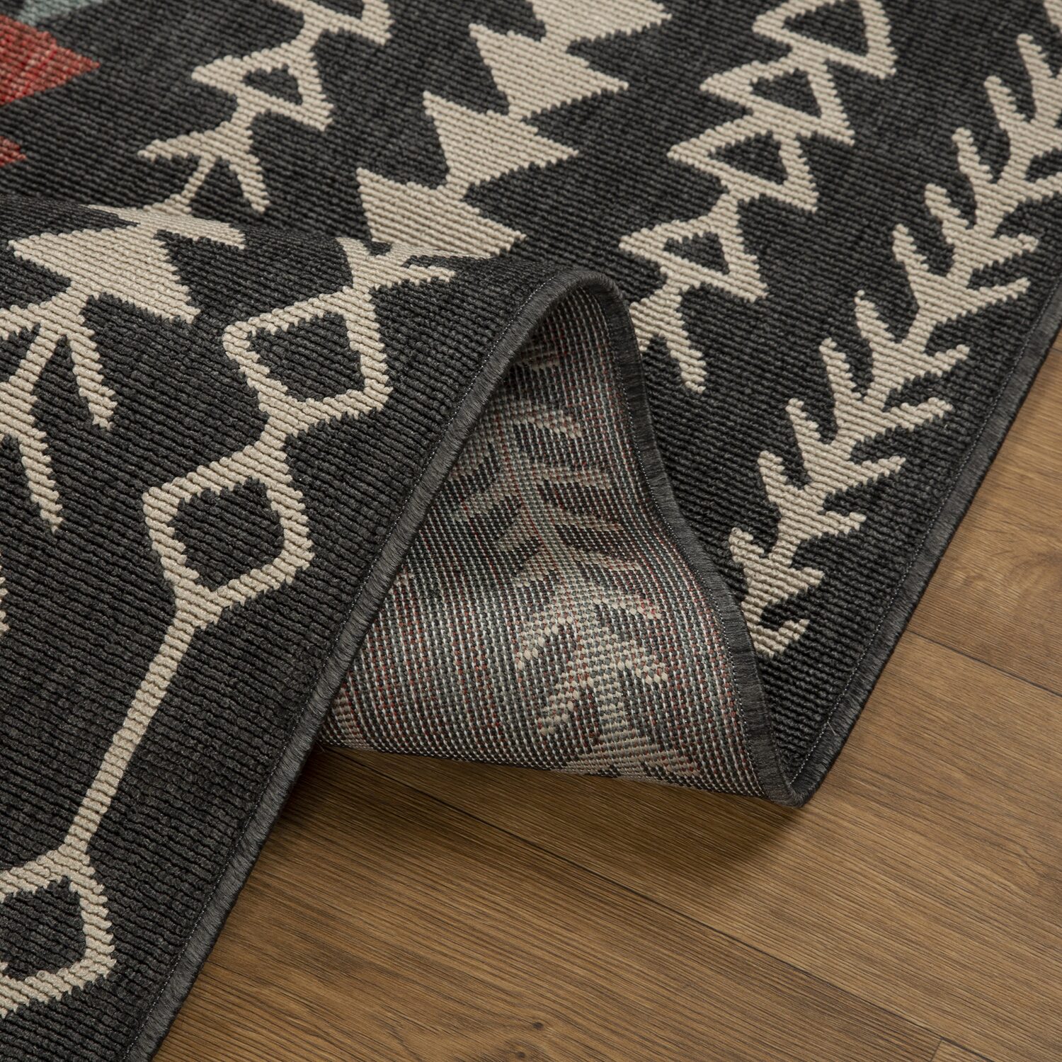 LR Home Tribal Eclectic Indoor Outdoor Rectangular Area Rug