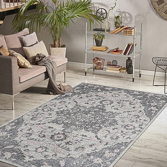Amer Rugs Montana Herris Medallion Loomed 31" X 96" Indoor Rectangular Runner