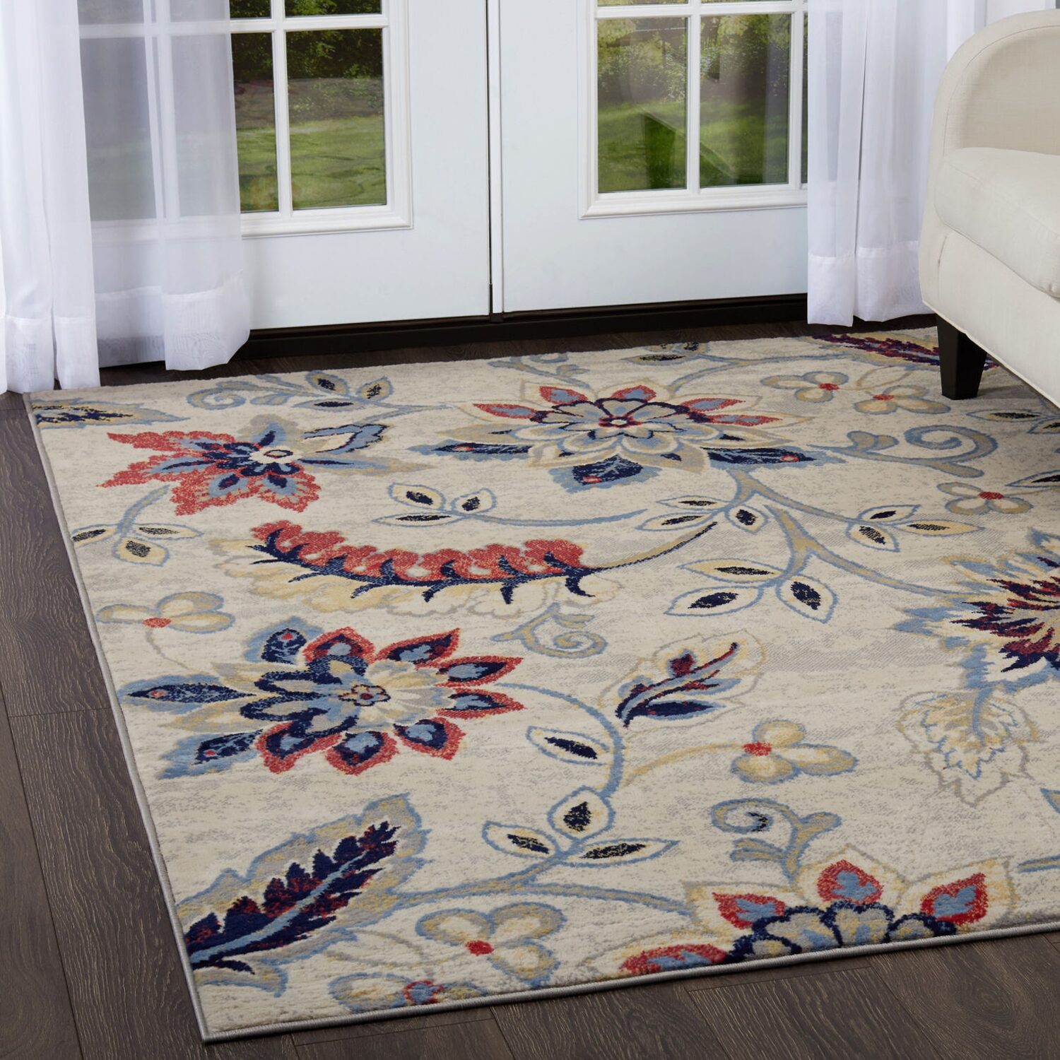 Home Dynamix Tremont Teaneck Floral Rectangular Rug