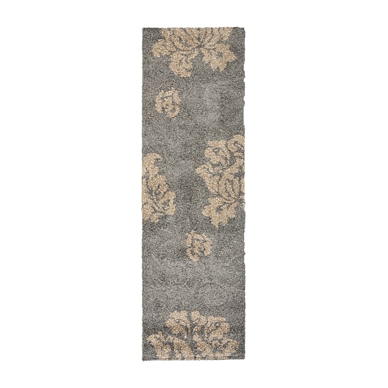 Safavieh Shag Collection Eric Geometric Runner Rug