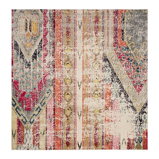 Safavieh Monaco Collection Cedric Abstract SquareArea Rug