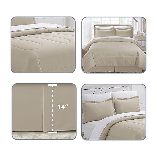 Swift Home Home Essentials Midweight Down Alternative Comforter Set