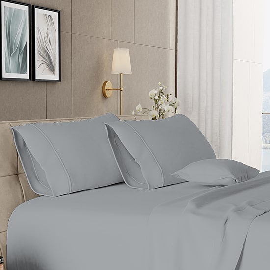 Aireolux 1000 Thread Count Ultra-Soft & Silky Luxury Egyptian Cotton Sheets and Pillowcases