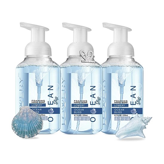 LOVERY™ Foaming Hand Soap - 3 Pk - Ocean Bliss ($33 Value)