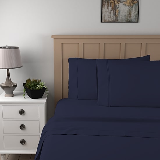Purity Home 100% Organic Cotton Eco-Friendly & Lightweight Sheet Set & Pillowcases