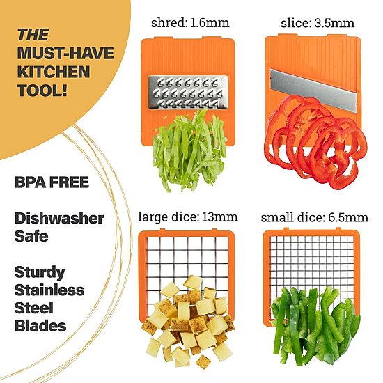 As Seen On TV Nutri Slicer Xl Multifunctional Vegetable Slicer