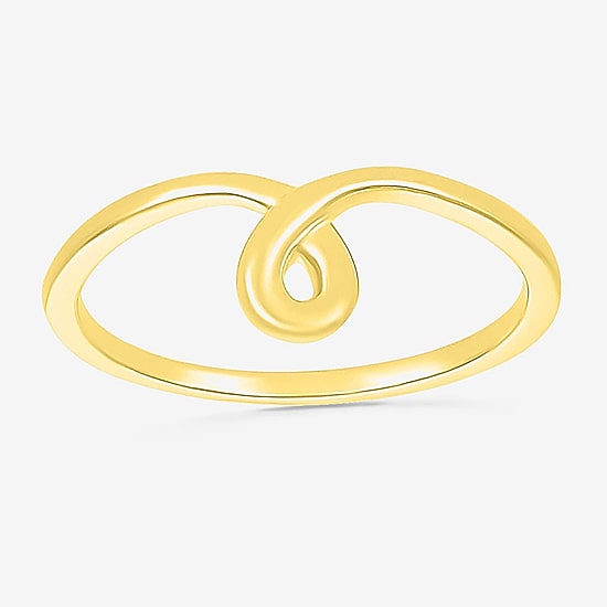 Womens 6.5MM 10K Gold Round Band