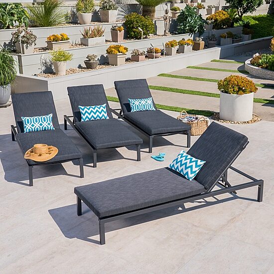Navan Adjustable 4-pc. Lounge Chair