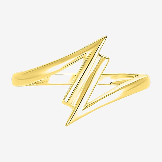 Womens 13.5MM 10K Gold Round Band