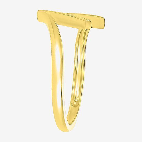 Womens 13.5MM 10K Gold Round Band