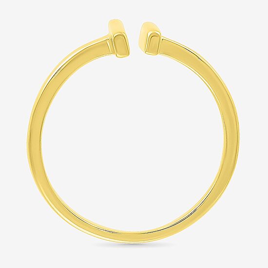 Womens 8.5MM 10K Gold Round Band