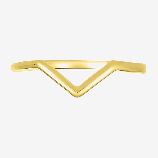 Womens 2MM 10K Gold Round Band