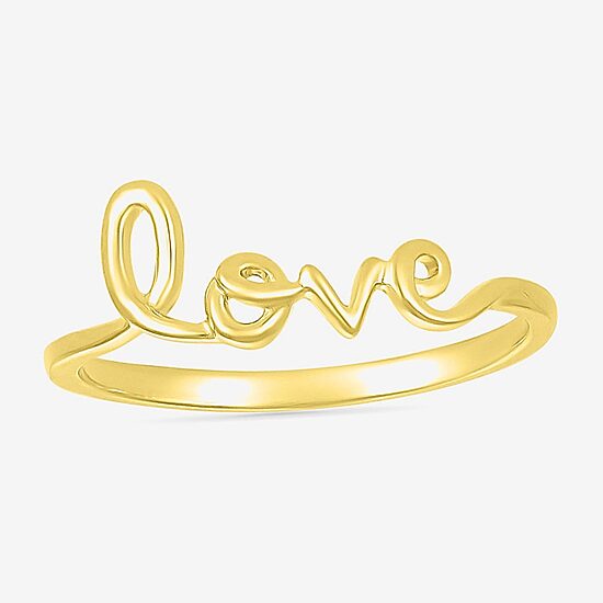 Womens 6.5MM 10K Gold Round Band