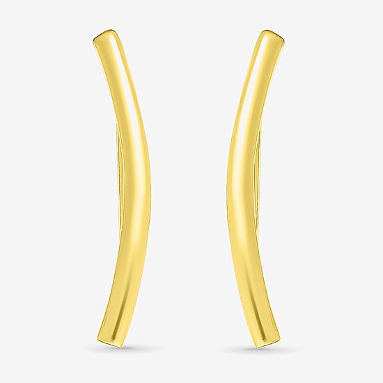 Womens 10K Gold Ear Climbers