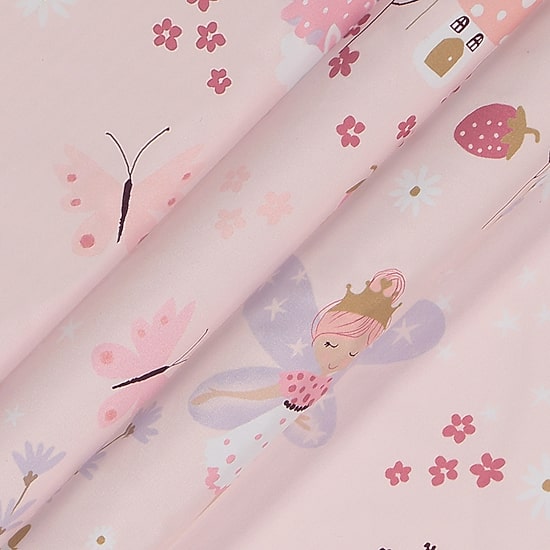 Under the Stars Kids Hayden Fairy Grommet Top Energy Saving 100% Blackout Single Curtain Panel