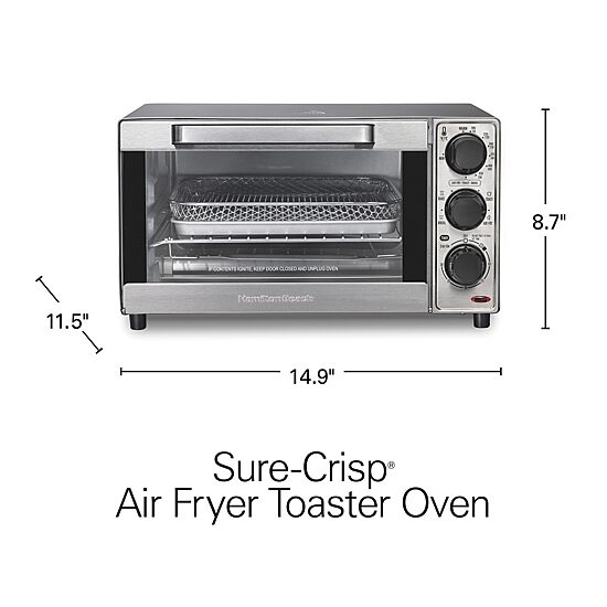 Hamilton Beach Sure-Crisp Air Fryer Toaster Oven