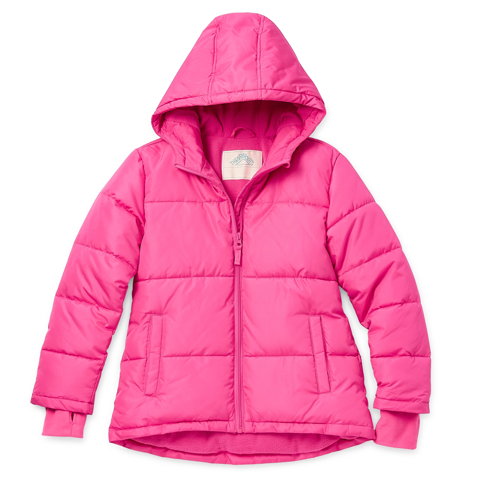 Thereabouts Little & Big Kid Girls Hooded Heavyweight Jacket