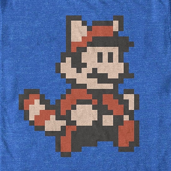 Mens Short Sleeve Super Mario Graphic T-Shirt