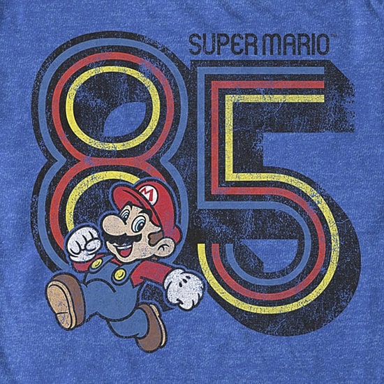 Mens Short Sleeve Super Mario Graphic T-Shirt