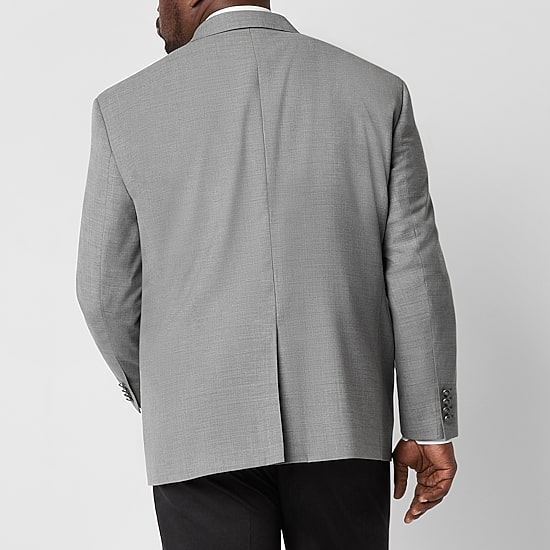 Stafford Hopsack Mens Stretch Fabric Classic Fit Big and Tall Blazer