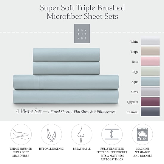Ella Jayne Cozy Touch Sheet Set