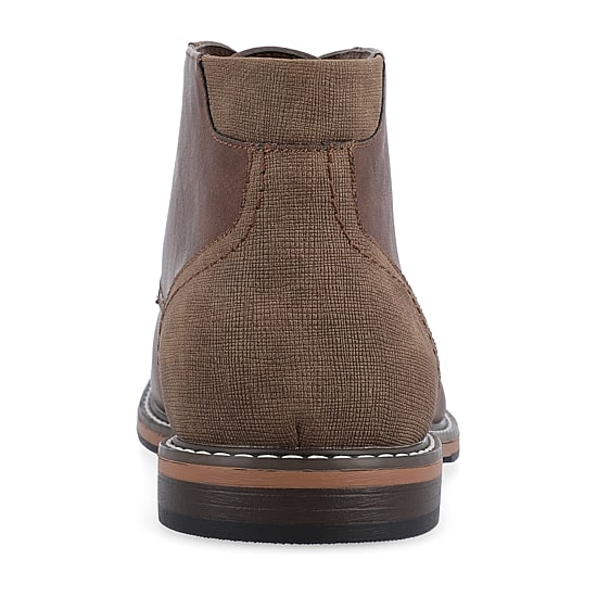 Vance Co Mens Franco Block Heel Chukka Boots