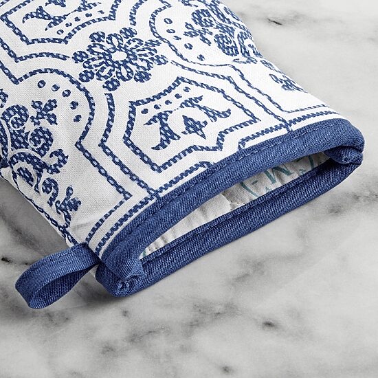 Martha Stewart Stripe Medallion Mini 2-pc. Oven Mitt Set