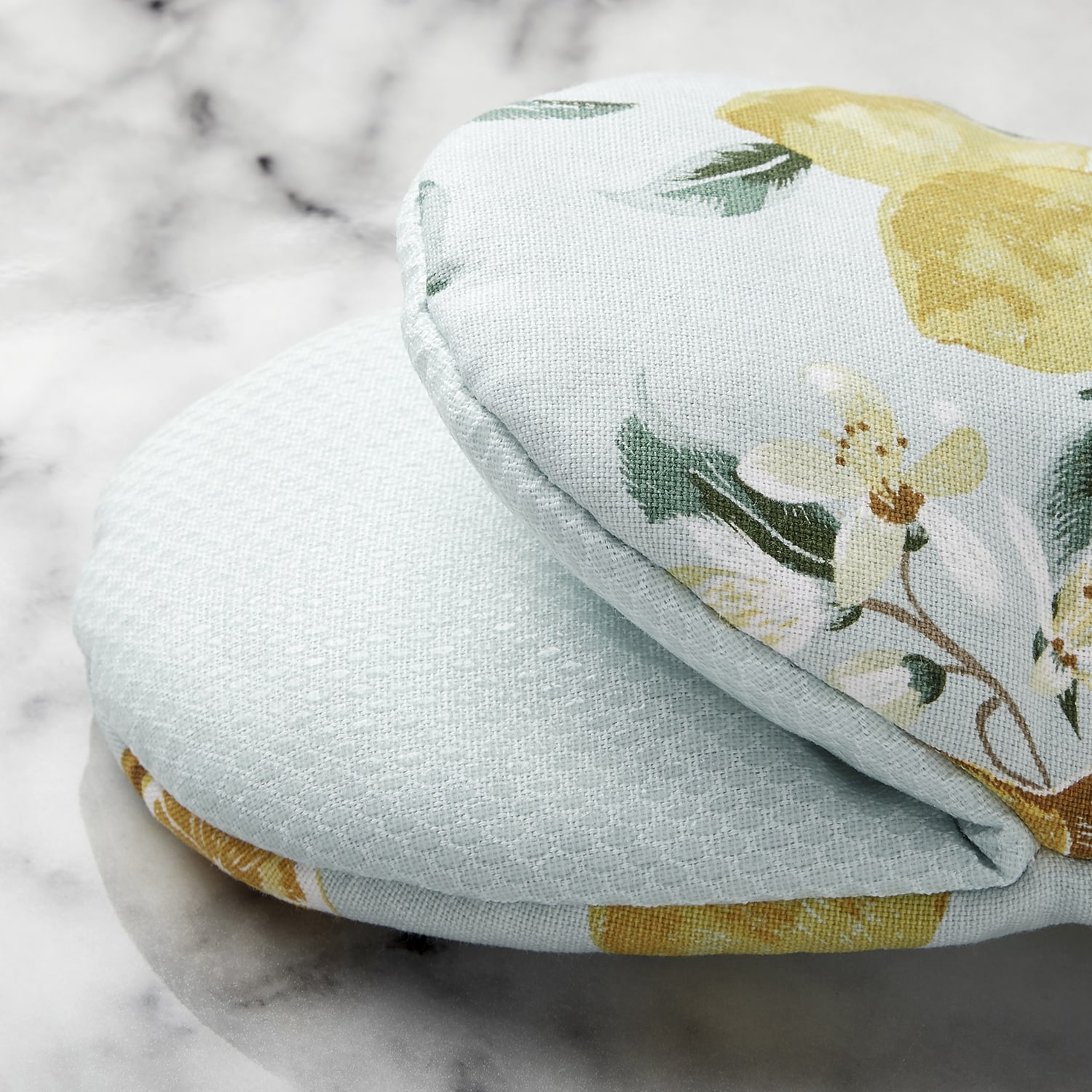Martha Stewart Lemon Whimsy Mini 2-pc. Oven Mitt Set