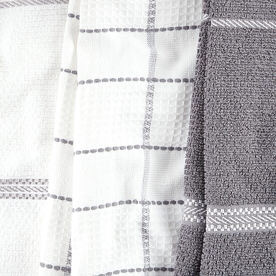 Martha Stewart Waffle 6-pc. Kitchen Towel Set