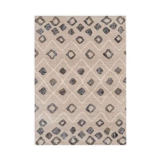 Amer Rugs Caribe Geometric Loomed Washable Indoor Rectangular Runner