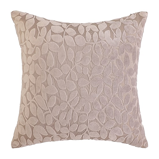 Regal Home Cut Leaf 20x20 Square Throw Pillow
