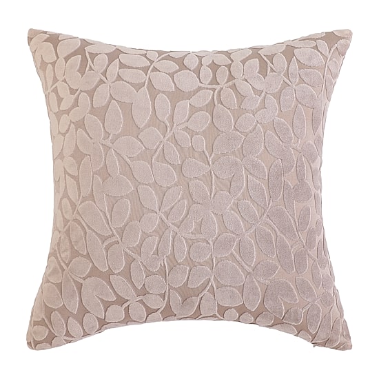 Regal Home Cut Leaf 20x20 Square Throw Pillow