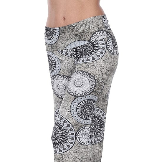 White Mark Womens Mid Rise Wide Leg Palazzo Pant
