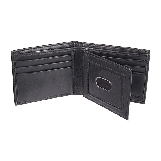 J. Ferrar Mens Extra Capacity RFID Blocking Slim Fold Wallet