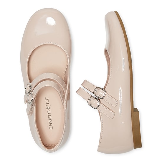 Christie & Jill Little & Big Girls Dahlia Round Toe Mary Jane Shoes