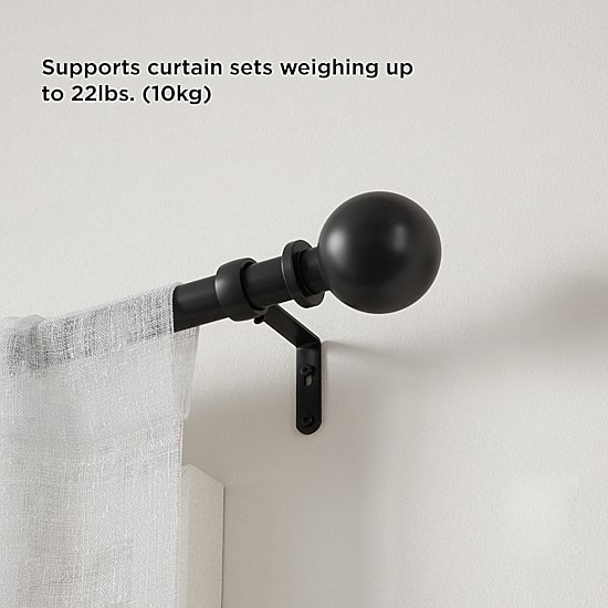 Umbra Bolas 1 IN Adjustable Curtain Rod