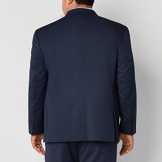 J. Ferrar Mens Stretch Fabric Classic Fit Big and Tall Suit Jacket