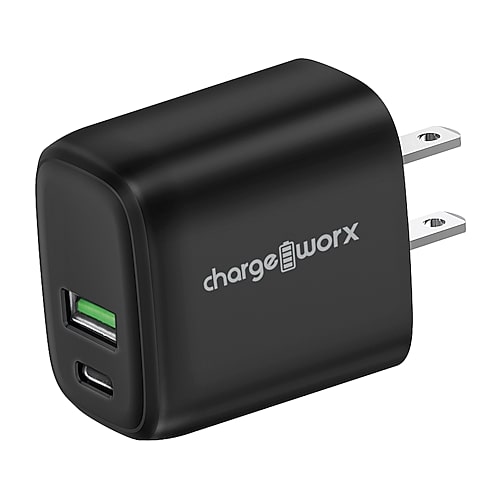 Chargeworx Power Wall Charger, One Size, Black