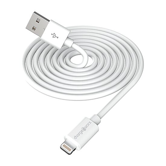 Chargeworx 10ft Lightning Cable Charger