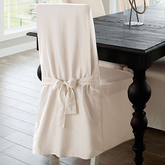 Sure Fit Duck Long Dining Chair Slipcover