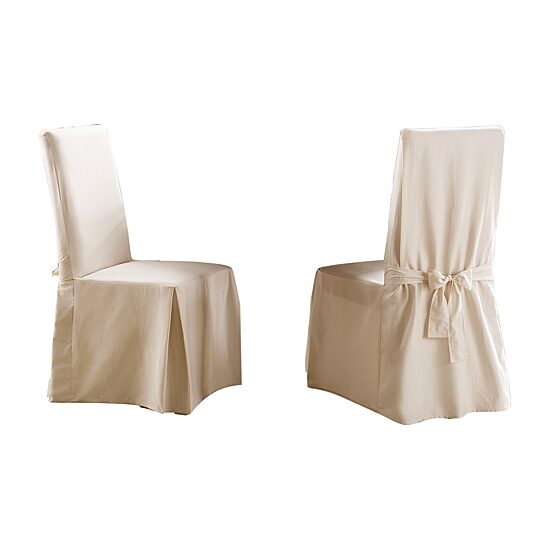 Sure Fit Duck Long Dining Chair Slipcover