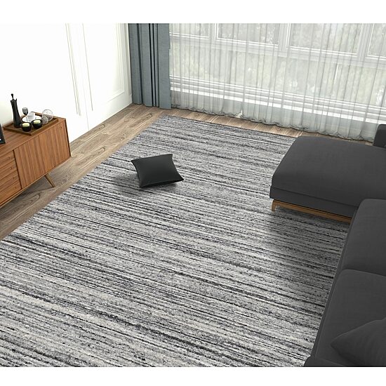 Amer Rugs Heaven Lumia Stripe Woven Washable Indoor Rectangular Accent Rug